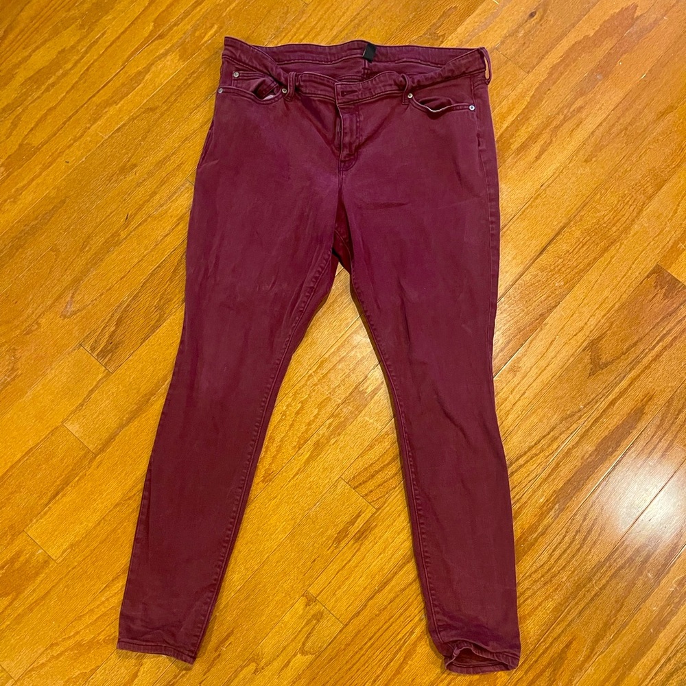 GAP 18 Maroon Pants
